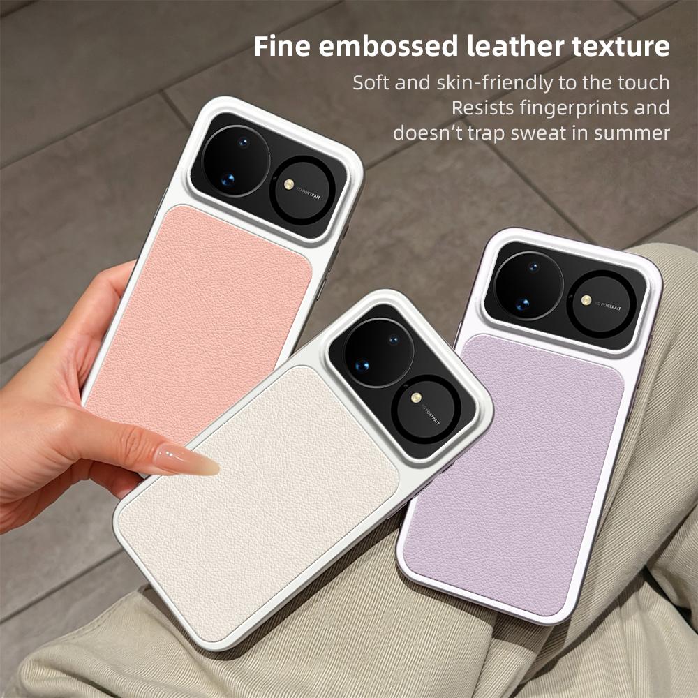 Phone Case For Huawei Nova 16 13 14 12 15 Ultra 11 10 Pro Coque Candy PU Lambskin Camera Protection Soft Back Cover
