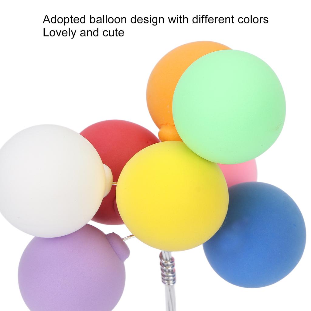 Aromatherapy Containment Bottle Volatile Cover Colorful Balloon Lovely Car Dashboard Decoration