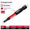 Extended S2 Hex Socket Driver Bits Set for Electric and Pneumatic Screwdrivers