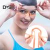 Nasenklammer mit Unisex-Gurt, verstellbar, Tauch-Nasenklammer mit Riemen, wasserdicht, Pool-Nasenklammer für Schwimmwettkampftraining