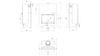 Steel fireplace KRATKI MBO 15 kW Ø 200 Lift-up self closing door
