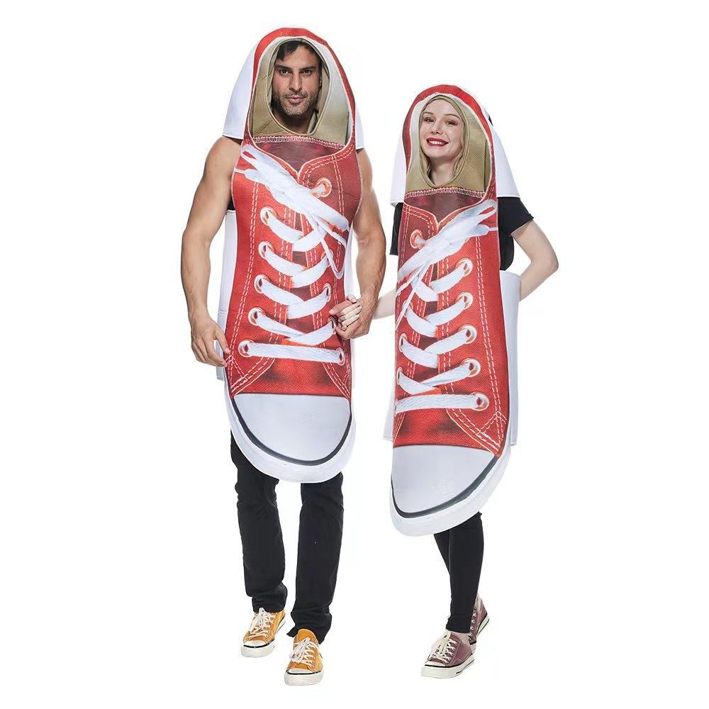 Shoe Canvas Cosplay Set Suitable For Halloween Party And Costumes Performance