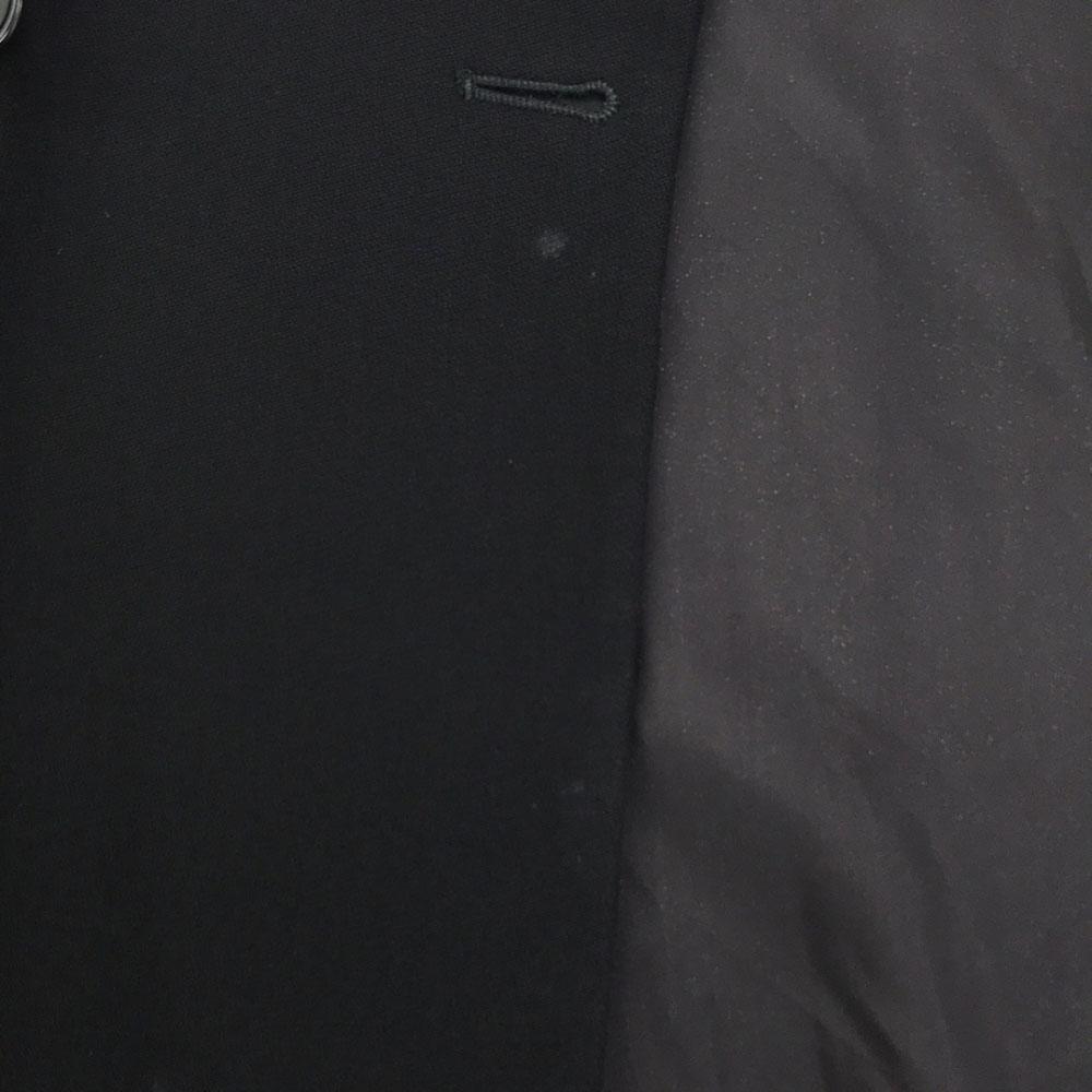 Emporio Armani 90s Made in Italy wool Skirt suit Setup 38 black Old Women Used