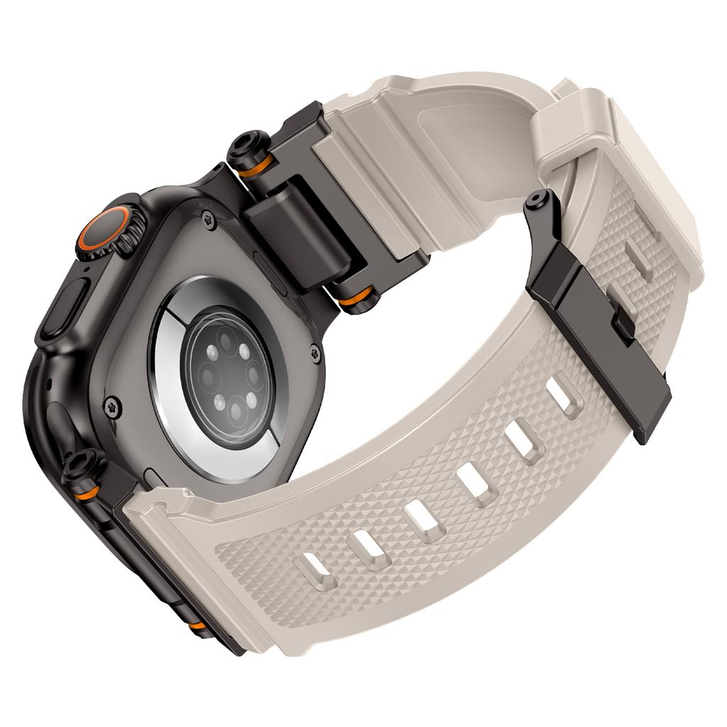 Watch Strap for Apple Watch Ultra 3 2 1 49mm/Series 11 10 46mm/9 8 7 45mm/SE3 SE2 SE 6 5 4 44mm/3 2 1 42mm Silicone Band with Black Connector