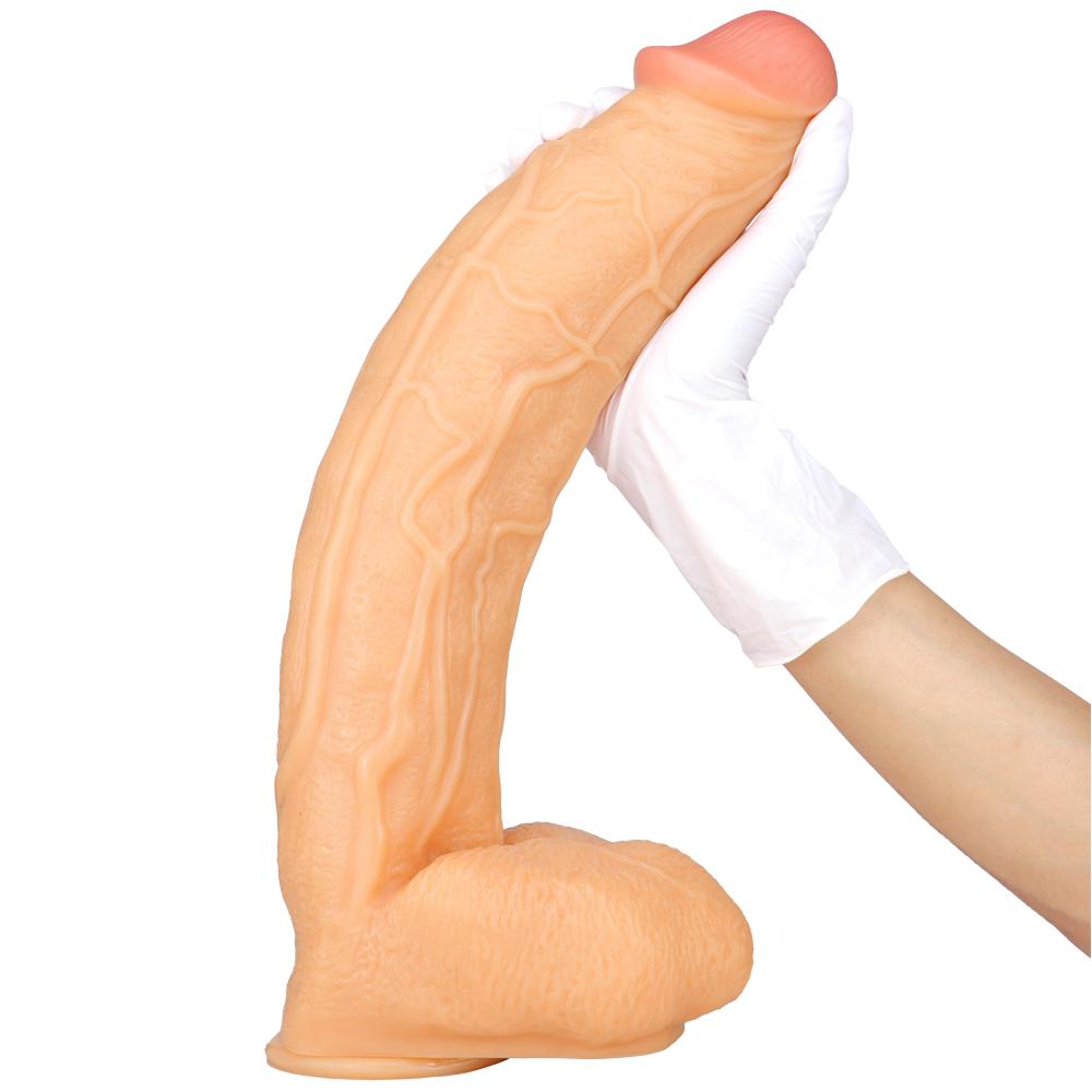 42cm Oversized Big Black Penis Dildo Sex Toy Anal Plug Fisting Tool Monster Dildo Femdom XXL Realistic Dick Strap on Cock