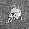 Universal Metal Stainless Animal Car Accessories Badge Fight Bull Fly Horse for Ferrari Lamborghini Emblem 3D Sticker Decoration AA11
