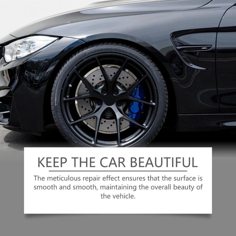 30ml Creion Retuș Vopsea Roată Auto Creion Corector Zgârieturi Roată Auto Negru
