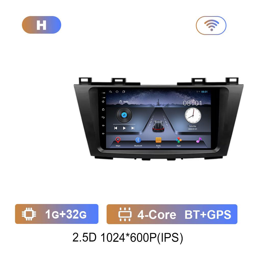 

Система Android для Mazda 5 CW 2010 - 2015 Разделенный экран 4G Автомобильный видео мультимедийный плеер BT GPS Навигация WiFi DSP Стерео Вентилятор охлаждения