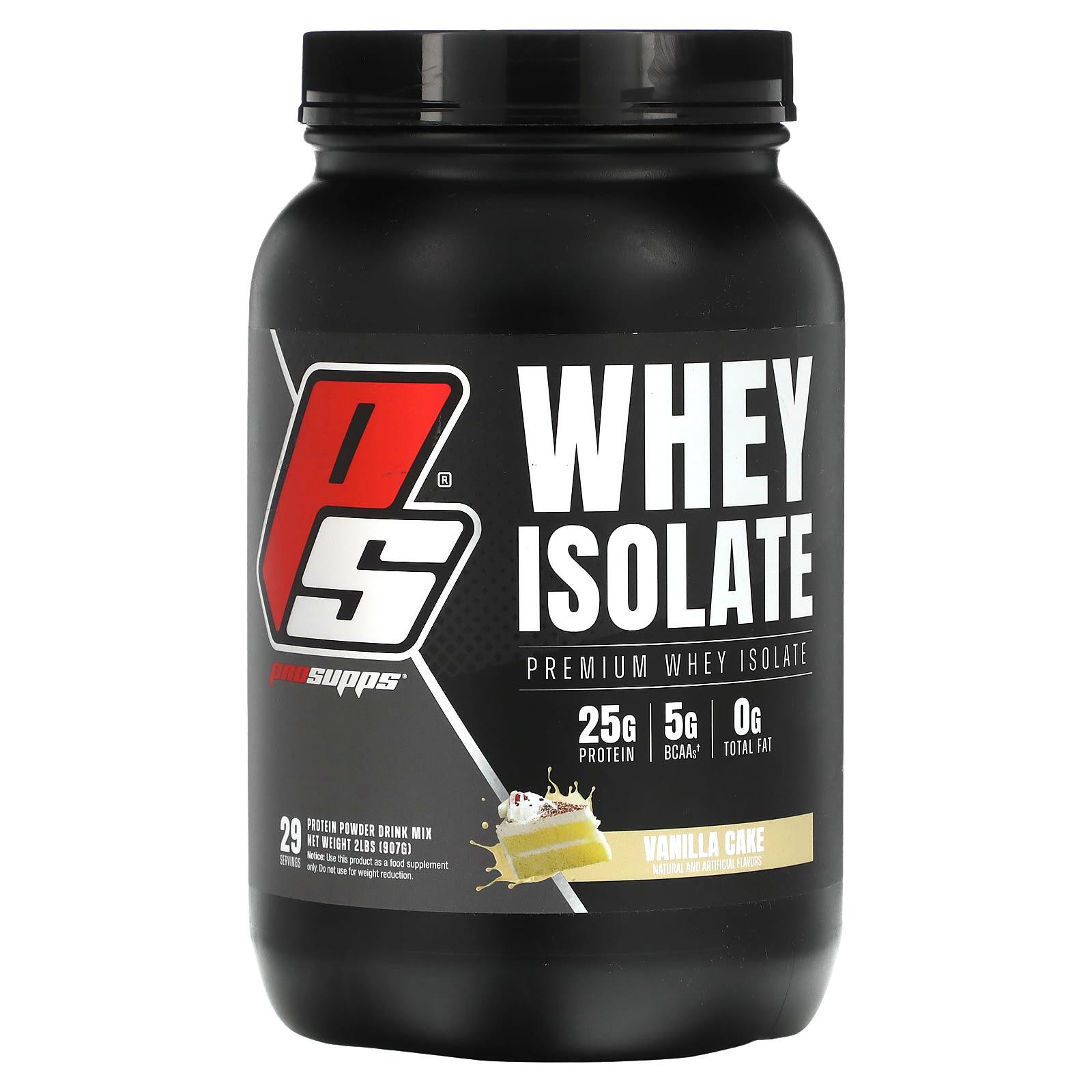 

ProSupps, сироватковий ізолят, ванільний торт, 2 фунти (907 г)