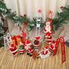 Dropshipping Santa Claus Musical Climbing Rope Ladder Electric Musical Toy Ornaments for Holiday Season MOQ 1 Piece