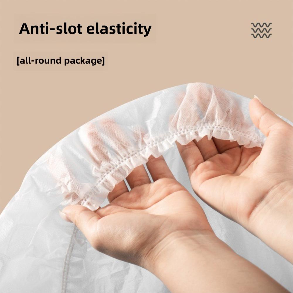 Non Slip Disposable Fitted Sheet with Elastic Bands Disposable Sheet Bed Cover  Hotel