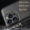 Luxury High-end Leather Case for iPhone 13 Pro Max 14 Plus 15 16 Pro 17 Air 12 11 XS XR X 7 8 Len Protection Mobile Phone Cover