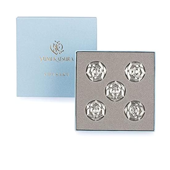 

Nousaku Chopstick rest Rose 5 pieces 600630 - - [100% tin]