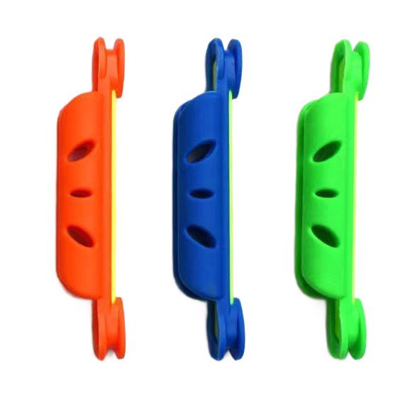 Universal Fishing Rod Retractor Clip - Soft Rubber Card Winding Board Accessory