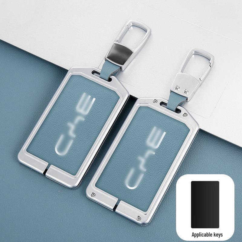 

Кожаный чехол для NFC-карты-ключа BYD для Tang DMi, Han EV, Han DMi, Song Plus, Qin Plus, Seal, Yuan.