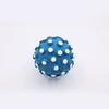 Squeaky Dog Ball Latex Textured Ball Dog Chew Toy Teeth Cleaning Toy for Large Medium Small Dogs Interactive Fetch