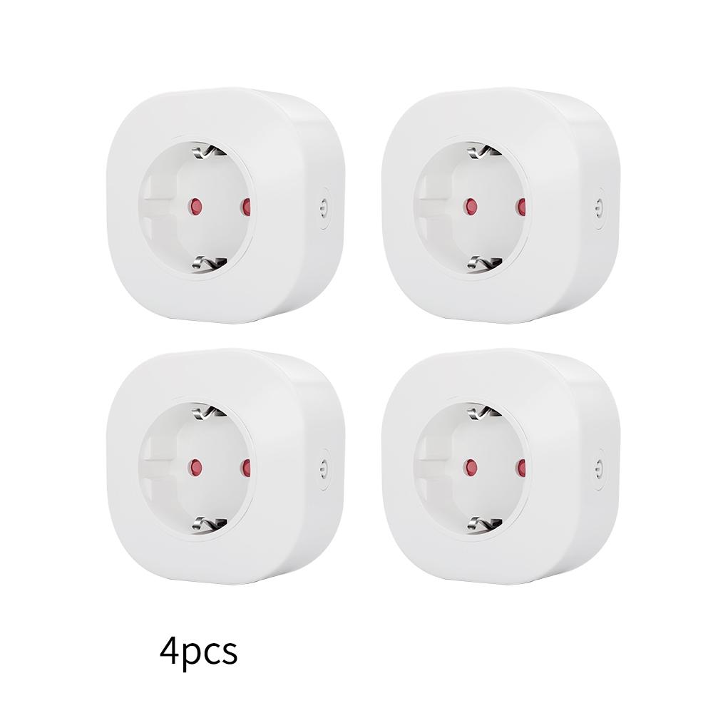 Sixwgh Wifi Priză EU Tuya Smart Home Automation Funcție de temporizator Prize electrice Alexa Voice Rele Control Priză inteligentă