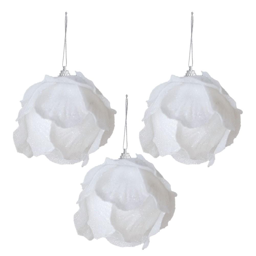 

Вдохновляющие 8-сантиметровые белые рождественские украшения, которые украсят ваше пространство B