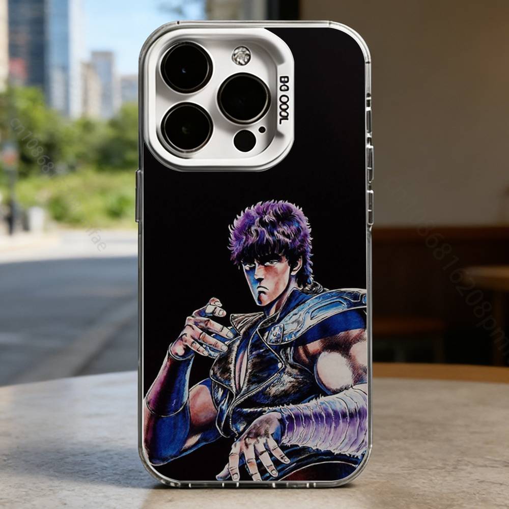 Anime Fist of the North Star  Hard Phone Case for IPhone 17 16 15 14 13 12 11 Pro Max Plus16E X XR XS Max shockproof Full Cover