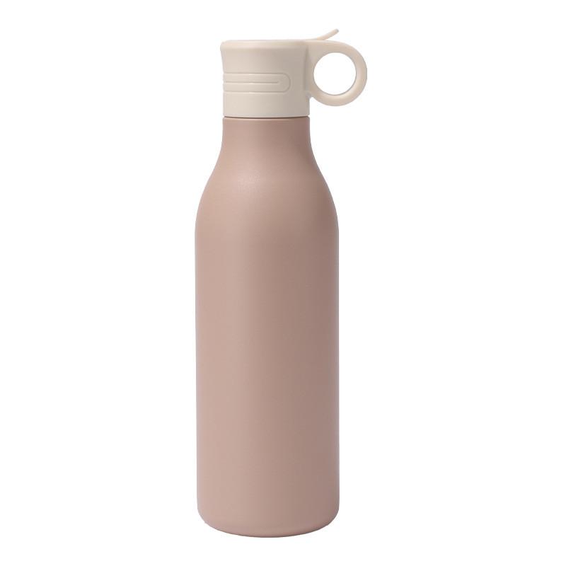 Isolierte Sportwasserflasche mit Strohhalm 304 Edelstahl für Outdoor-Aktivitäten und Reisen