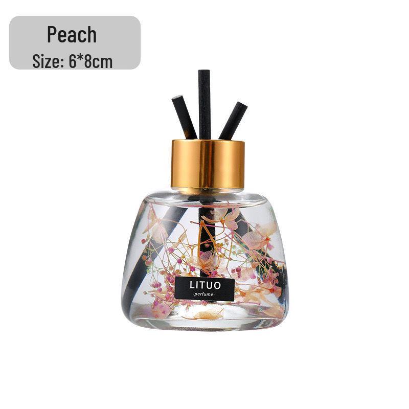 120ml Everlasting Flower Car Perfume: Long-lasting, Light Fragrance Seat Ornament for Car Interiors, Flameless Aromatherapy, Perfect for Ladies