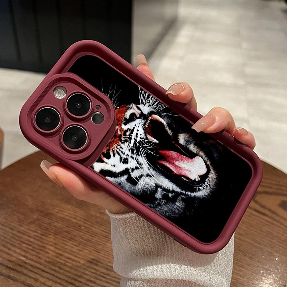 

LZ30 Tiger Lion Cat силиконовый чехол для телефона Xiaomi 11 Lite 5G 14T Redmi 14C 13C A3 Note 12 11 9 10 13 Pro Plus противоударный задний чехол Redmi Note 13 Pro Plus