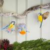 Tiki Bar Paper Summer Hanging Parrot Honeycomb Tropical Birds Party Decoration Hanging Decorations