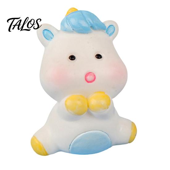 Office Desk Ornament Cute Unicorn Ornaments, Micro Landscape Decorative Resin Figures, Compact Healing Figurine for Home Car Dashboard Desktop