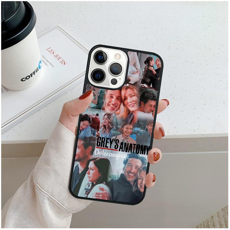Greys Anatomy Collage Handyhülle Für iPhone 17 Air 16 16e 15 14 plus 11 12 13 pro max Hülle Cover coque