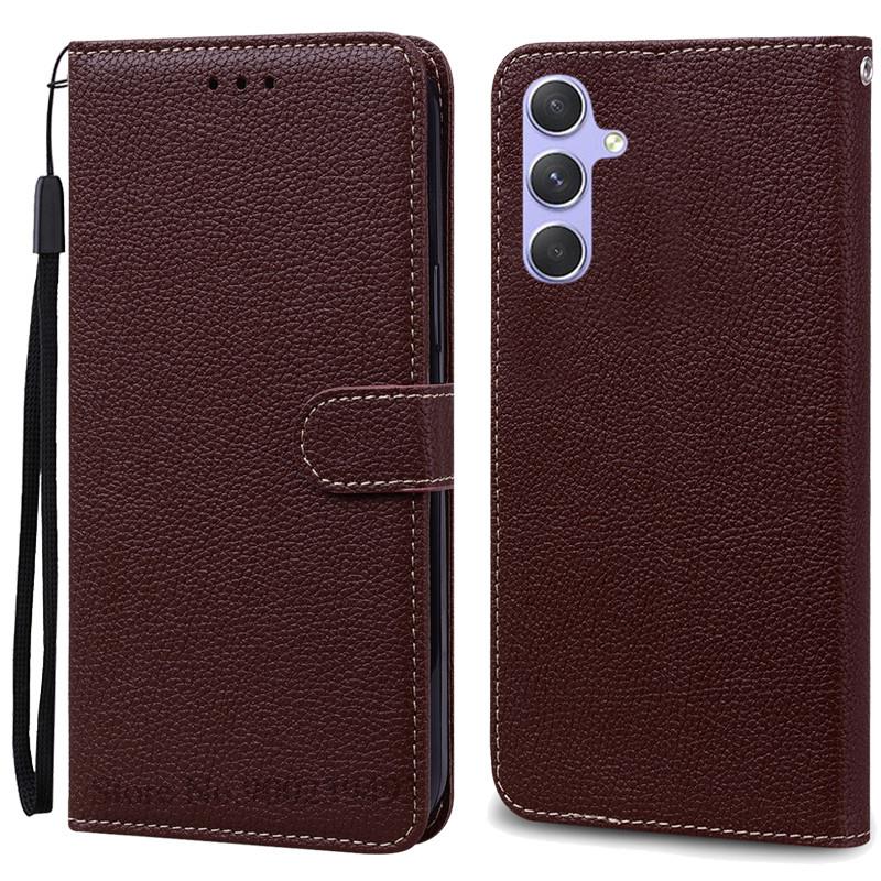 A34 5G Case For Samsung Galaxy A34 Case Silicone Cover For Samsung Galaxy A34 A 34 SM-A346B Phone Cases Leather Wallet Cover