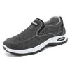 Men's Breathable Comfort Slip-on Canvas  Casual Shoes Soft Loafers Lightweight Non-slip Driving Boat Shoes Outdoor Dad Sneakers