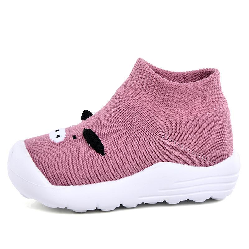 

Classmate Four Seasons Children s Sneakers Piggy Classmate High Elastic Flying Weaving Baby Toddler Shoes Socks Shoes 20-29 yards (whole hand starting 10 pairs)