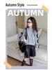 Felpa con fiocco in stile coreano per bambine - 2024 Top casual a maniche lunghe per bambini di taglia media e grande