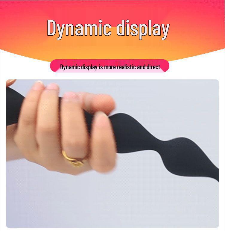 Versatile Extra-Long Anal Plugs: Large-Size Beaded Masturbators for Men and Women, Adult Toys