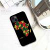 Africa Map Geogra Phone Case For iPhone 11 12 Mini 13 14 15 Pro XS Max X Plus SE XR Shell