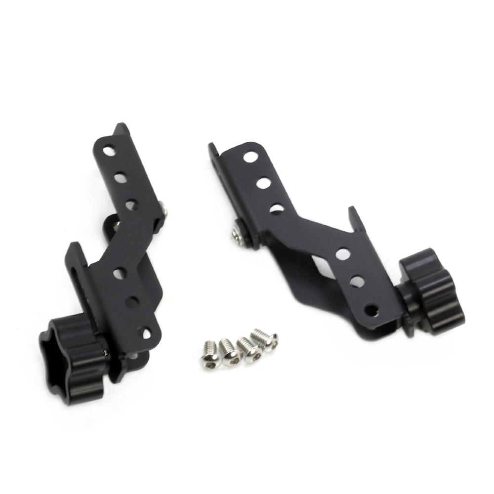 Windschutzscheiben-Stützhalter Windschutzscheiben-Verstärkungsbügel Versteller Luftstrom verstellbare Kits für Suzuki Vstrom DL 1000 2017- 2019