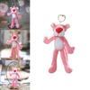 Charming Pink Plush Pendant Adorable Bag Decoration Soft Keychain