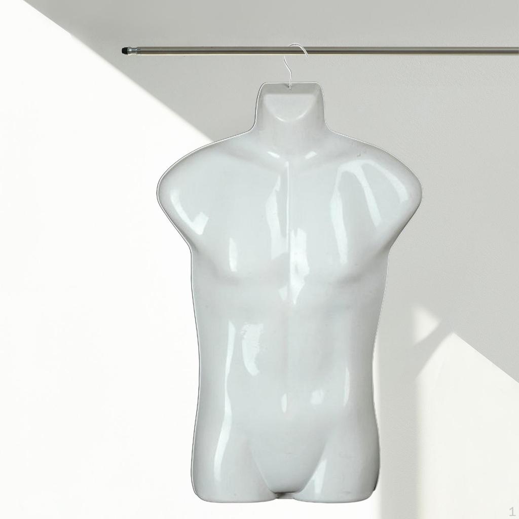 Male Mannequin Clothes Hanger Hanging Hook for Shopping Malls Window Clothing Stores Shows