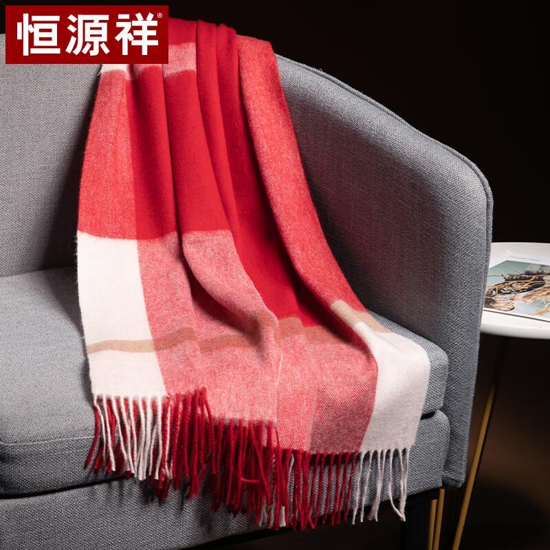 Hengyuanxiang Women's Pure Wool Scarf Shawl