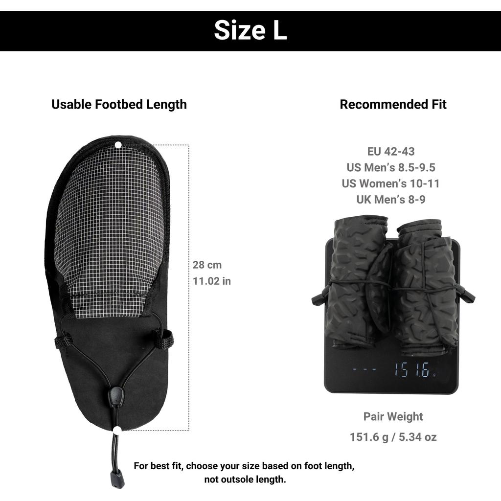 [HODRGEAR] Camp Shoes Ultralight Rollable Footwear Breathable Dyneema® Grid Upper Sole Packable Quick-Dry Short Camp Movement