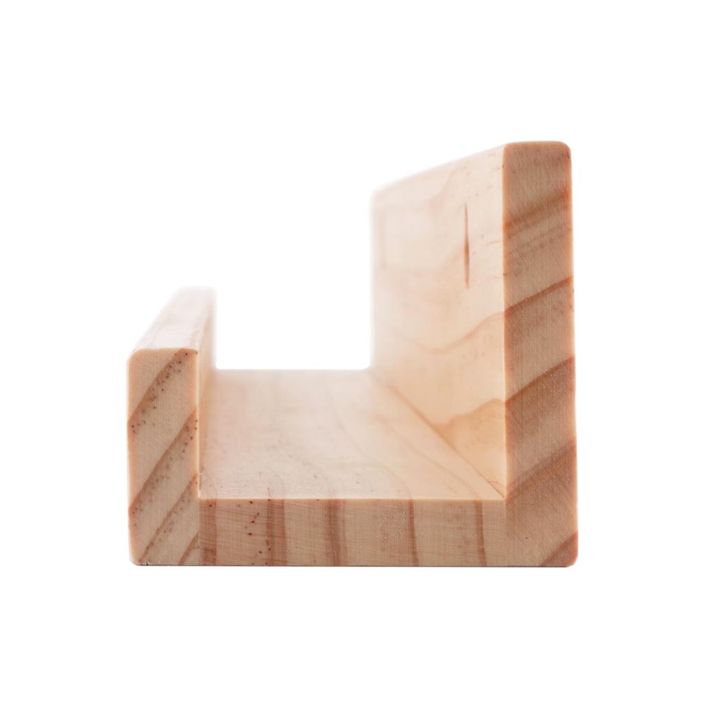 Phonograph Record Holder Pine Wood Wall Mount Storage Rack Phonograph Albums Storage Organizer Book