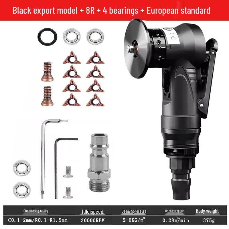 Handheld 45° Pneumatic Chamfering Machine for Metal Deburring