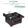 100W Multi Functional Table Saw Mini Desktop Electric Saw Adjustable Liftable Blade  Cutter Speed and Angle 16MM Cutting Depth