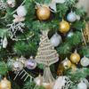 High-quality Pendant Holiday Decorations Hand-woven Cotton Rope Christmas Tree Ornaments for Holiday Home Decor Festive for Home
