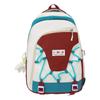 Schoolbag new schoolbag female ins Korean version contrasting color large-capacity backpack junior high school student travel computer backpack
