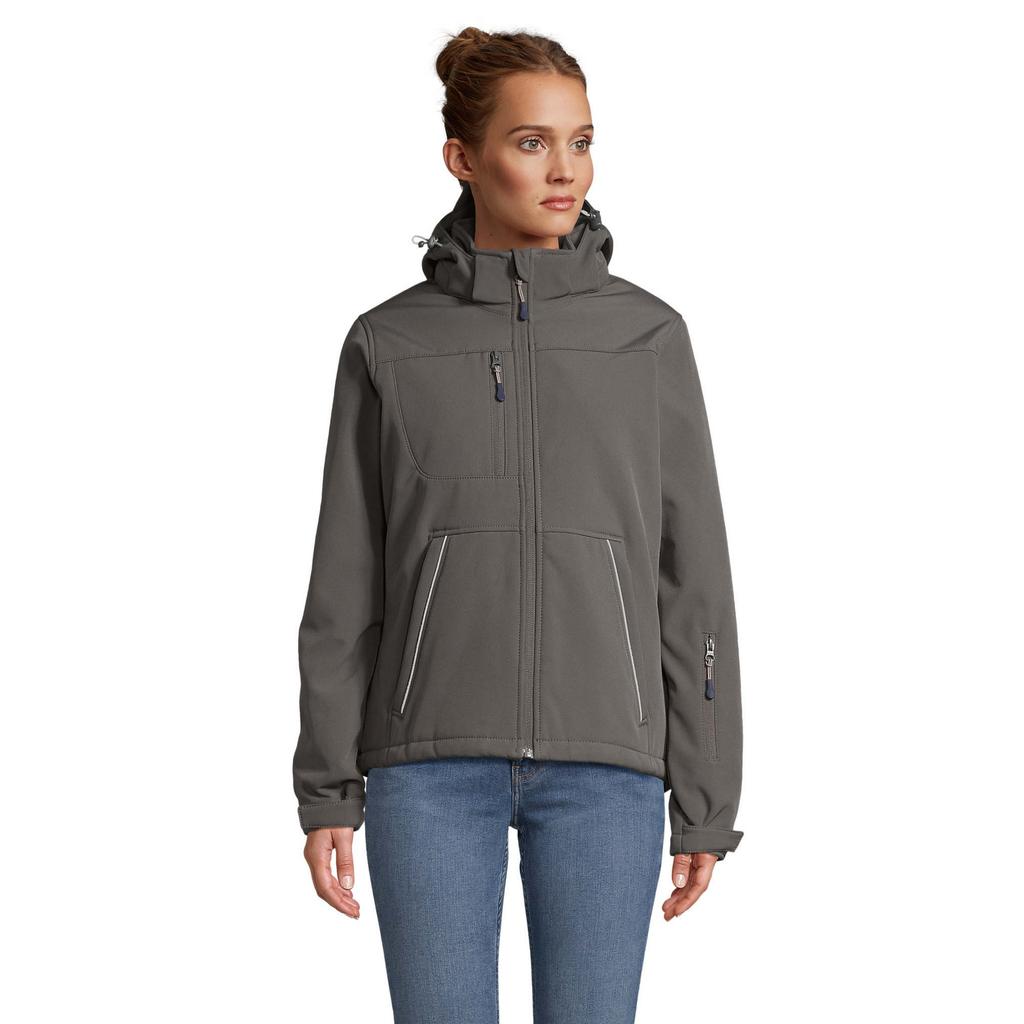 Womens/Ladies Rock Padded Soft Shell Jacket