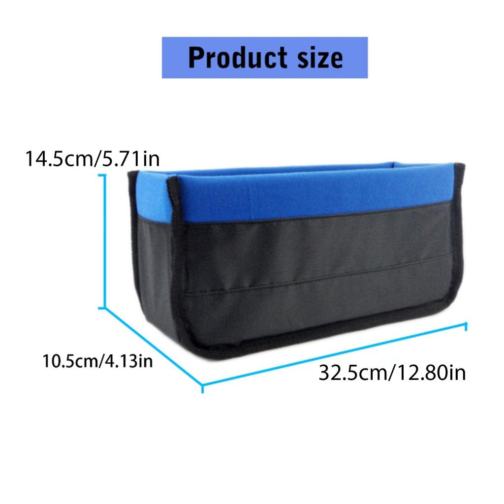 Organisateur d'insert en velours de nylon pour appareil photo reflex numérique avec rembourrage réglable pour un stockage sûr