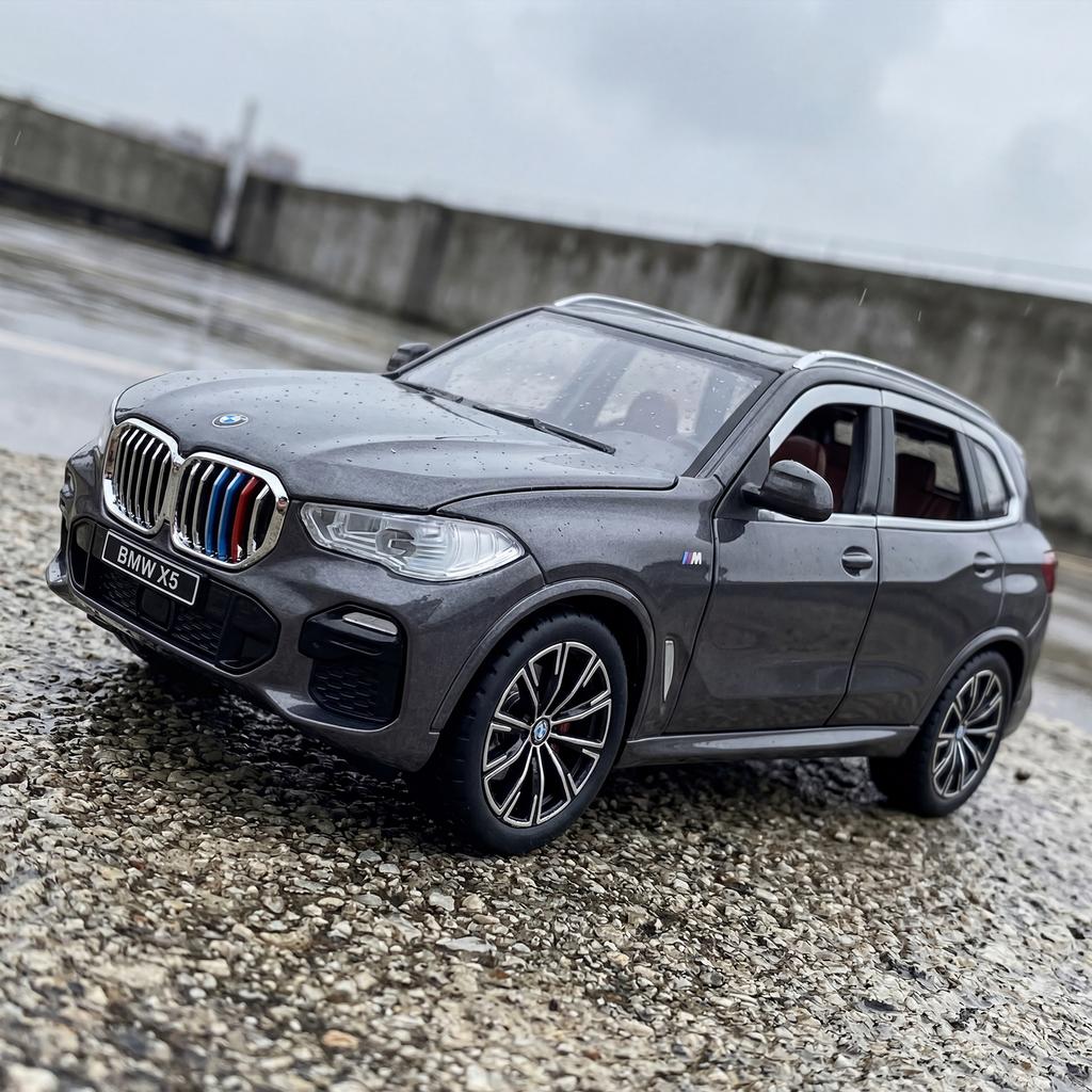 1:24 BMW X5 Offroad-SUV-Legierungsmetall-Druckgussmodellauto Heim-Trendige Ornamente & Computer-Schreibtischdekoration Hohe Simulation Geschenke