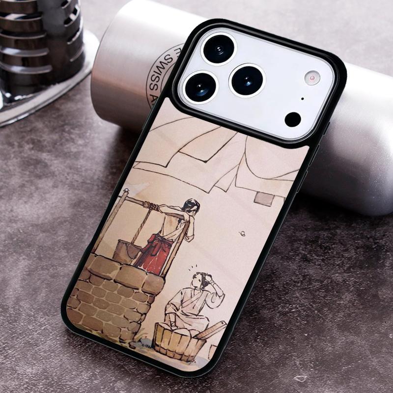 Etui na telefon Błogosławieństwo Niebiańskiego Urzędnika dla iPhone 17 16 15 Pro Max Air 14 13 12 11 Plus Pokrowiec Odporny na Wstrząsy