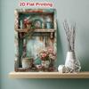 Tin Sign Wall Art Decor, Garden Theme Metal Poster, Kitchen Coffee Home Living Room Office Print